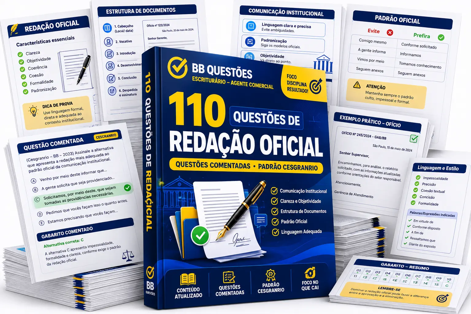 Capa — Redação Oficial